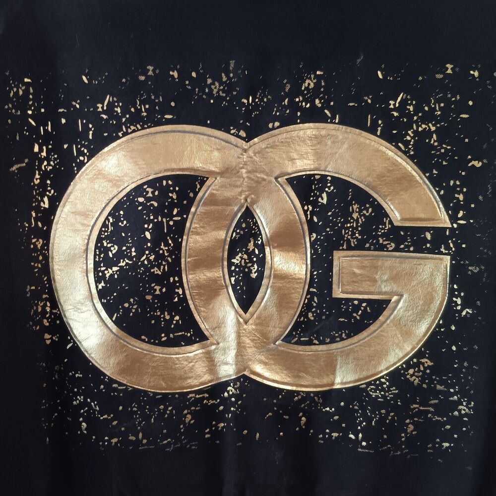 Vintage Phat Doc OG T Shirt 3XL Gold And Black Phat Farm Y2K